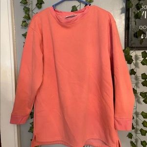 Big plan pink sweat shirt